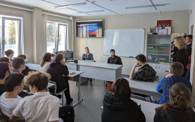 Встреча студентов с военнослужащими